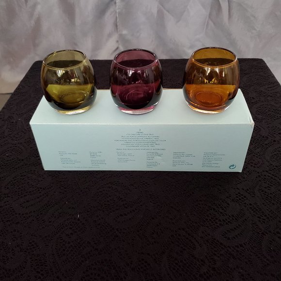 PartyLite Colorscape Votive Trio (Retired) P8980